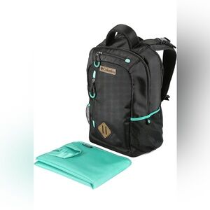 Columbia Carson Pass Backpack Diaper Bag - Large, Black